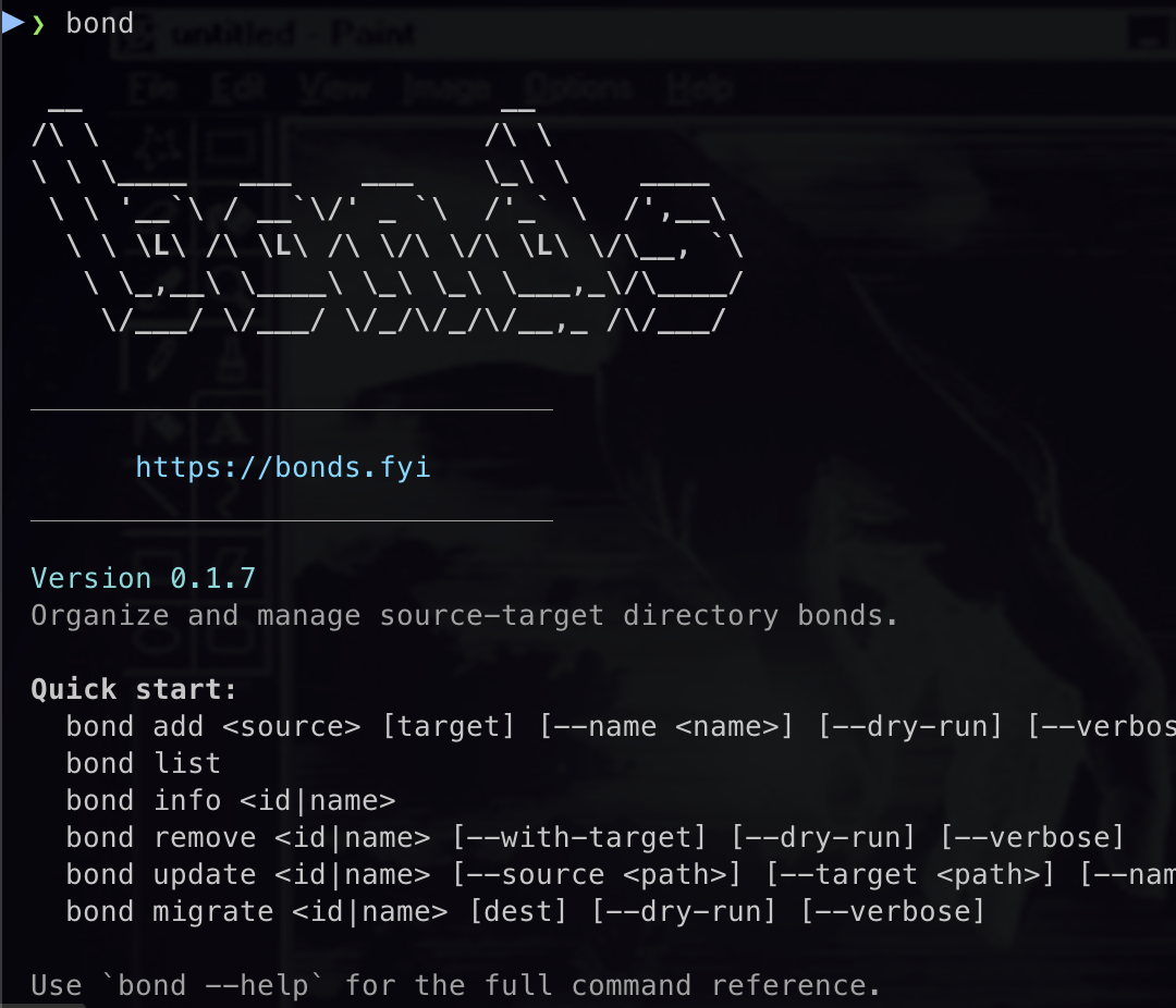 Bonds - Create and manage symlinks between files and directories