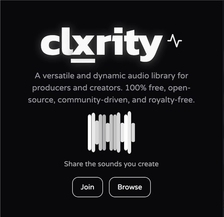 A website for displaying and downloading audio files